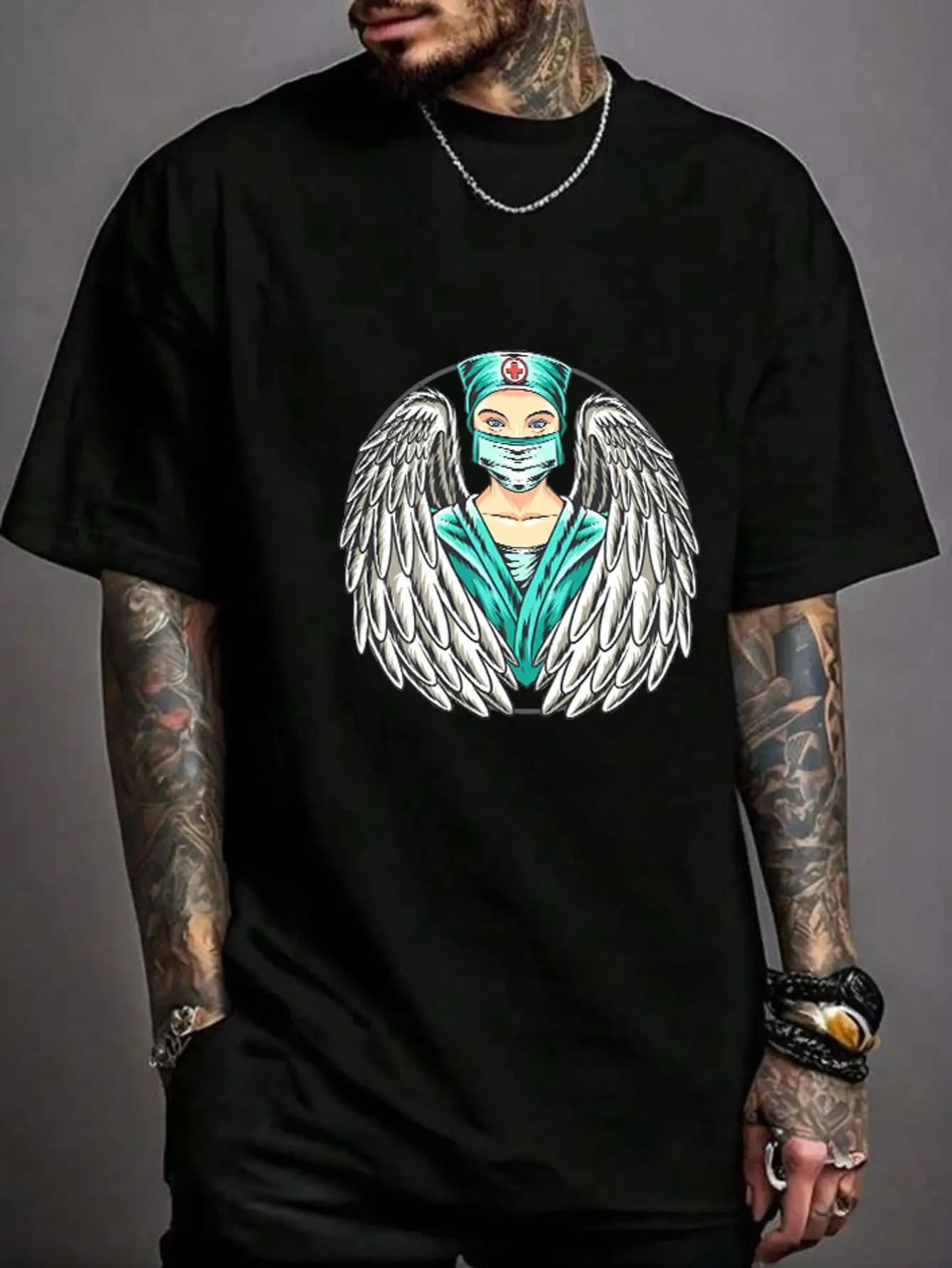 1pcs T shirt for men Summer 100% Cotton Short sleeve Printed Hip-Hop Running top Sportswear tops Y2k tops Four seasons Harajuku