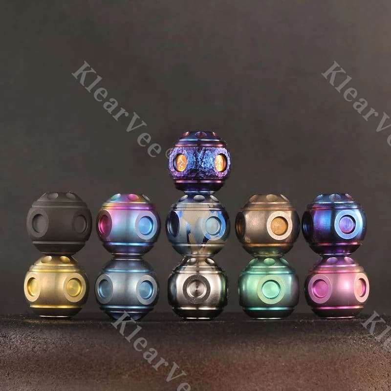 MG Escape Pod EDC Ciondolo Coltello Ciondolo Accessorio per gioielli Lega di titanio Mini Fidget Spinner Portachiavi Ciondolo per borsa