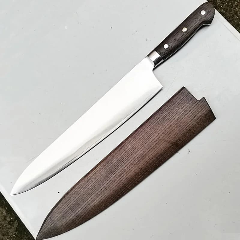 Fodero per coltello in legno Fodero per coltello da tasca Custodia protettiva per lama in legno da 10/11/12 pollici in stile giapponese