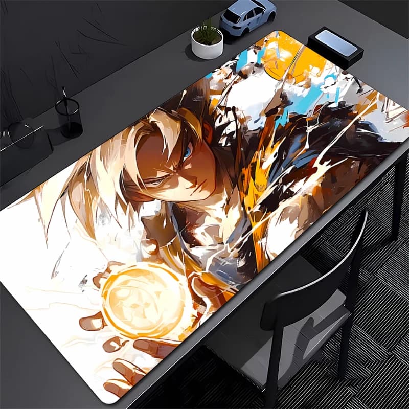 Tappetino per mouse da gioco Dragon Ball Gamer Accessori per computer Tastiera Tappetino da tavolo antiscivolo Tappetino per mouse Azienda Tappetino per scrivania per laptop Tappetino per mouse per PC
