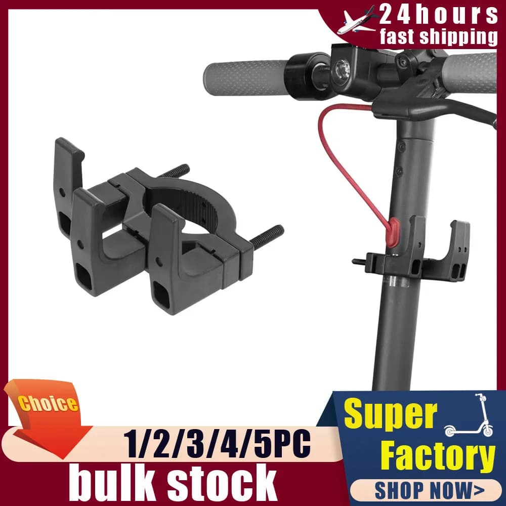 Supporto Hook Up Helmet Dual Claw Grips portaoggetti accessori per Scooter elettrici gancio anteriore gancio per Xiaomi M365/1S/Pro Part