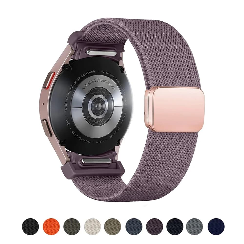 Cinturino magnetico per Samsung Galaxy Watch 7/6/4/classic/5 Pro 44mm 40mm No Gaps Bracciale sportivo elastico correa Galaxy watch 7 Strap