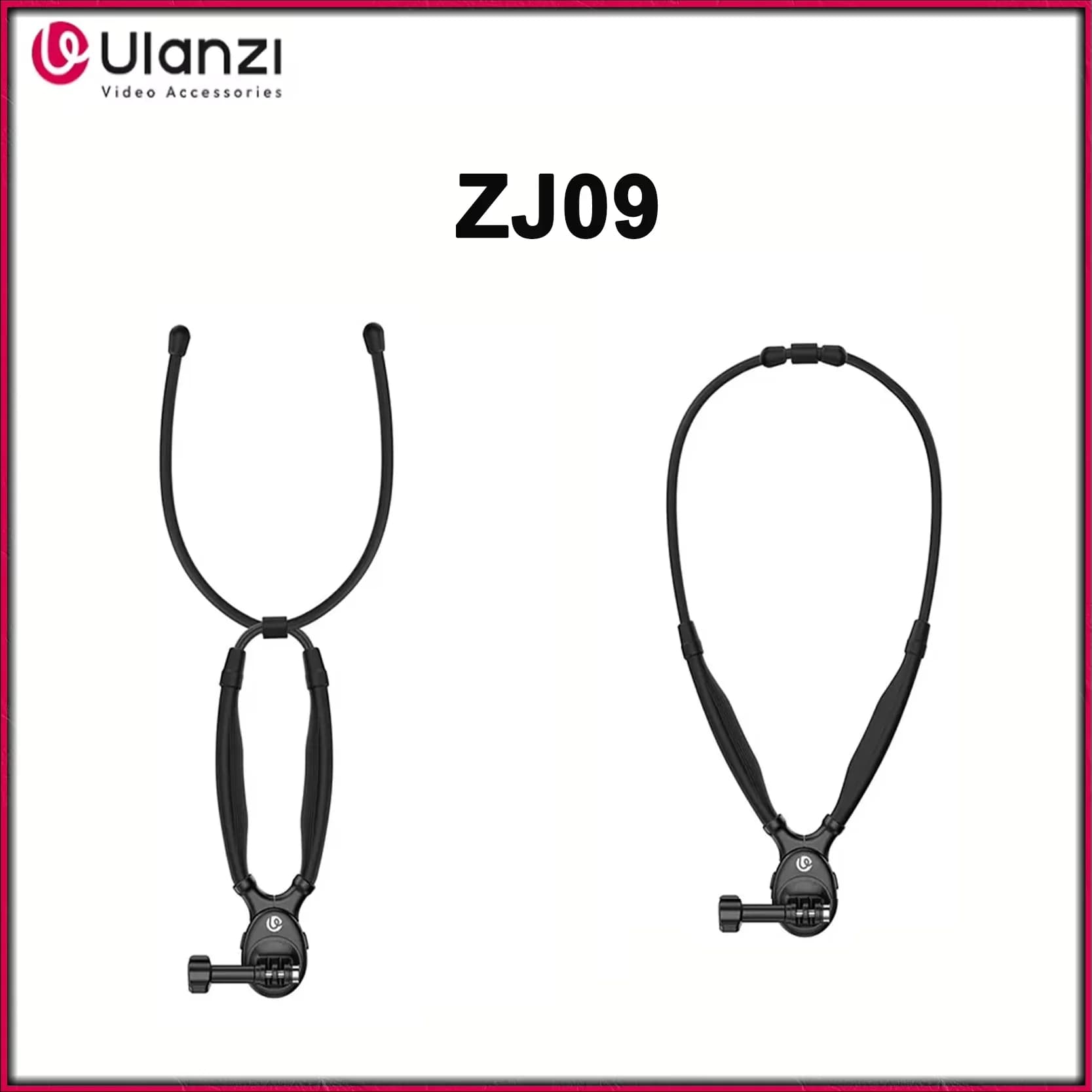 Original Ulanzi ZJ09 Magnetic Adjustable Flexible POV Neck Holder For GoPro DJI Action Camera Travel Vlog Shooting