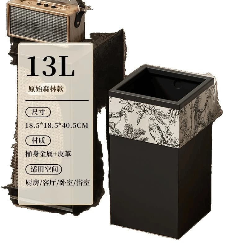 Trash can, living room for home use, large-capacity kitchen, bathroom, toilet, bedroom