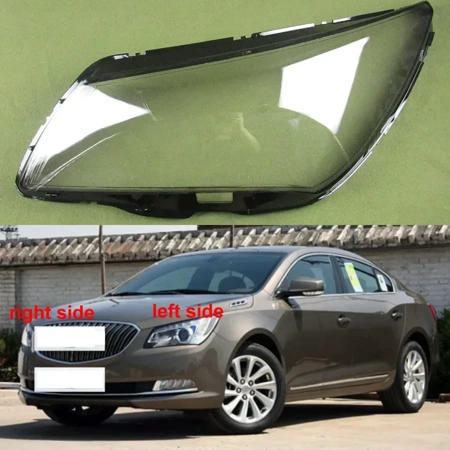Per Buick Lacrosse 2013 2014 2015 Trasparente Faro Copertura Della Lampada Faro Borsette Lente Plexiglass Sostituire Paralume Originale