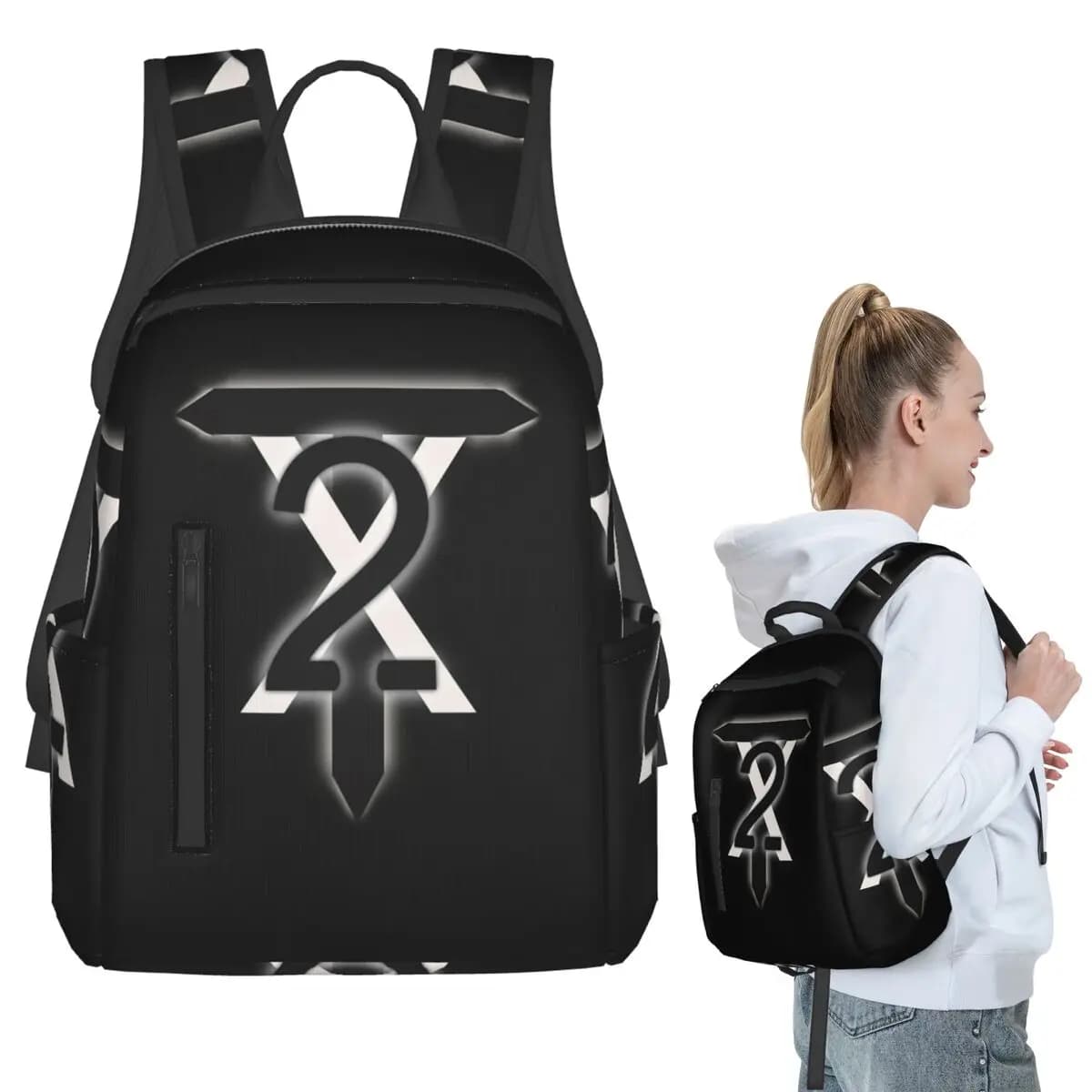 TX2 Backpack Student BookBag Kids School Bag Laptop Shoulder Bags Men Women