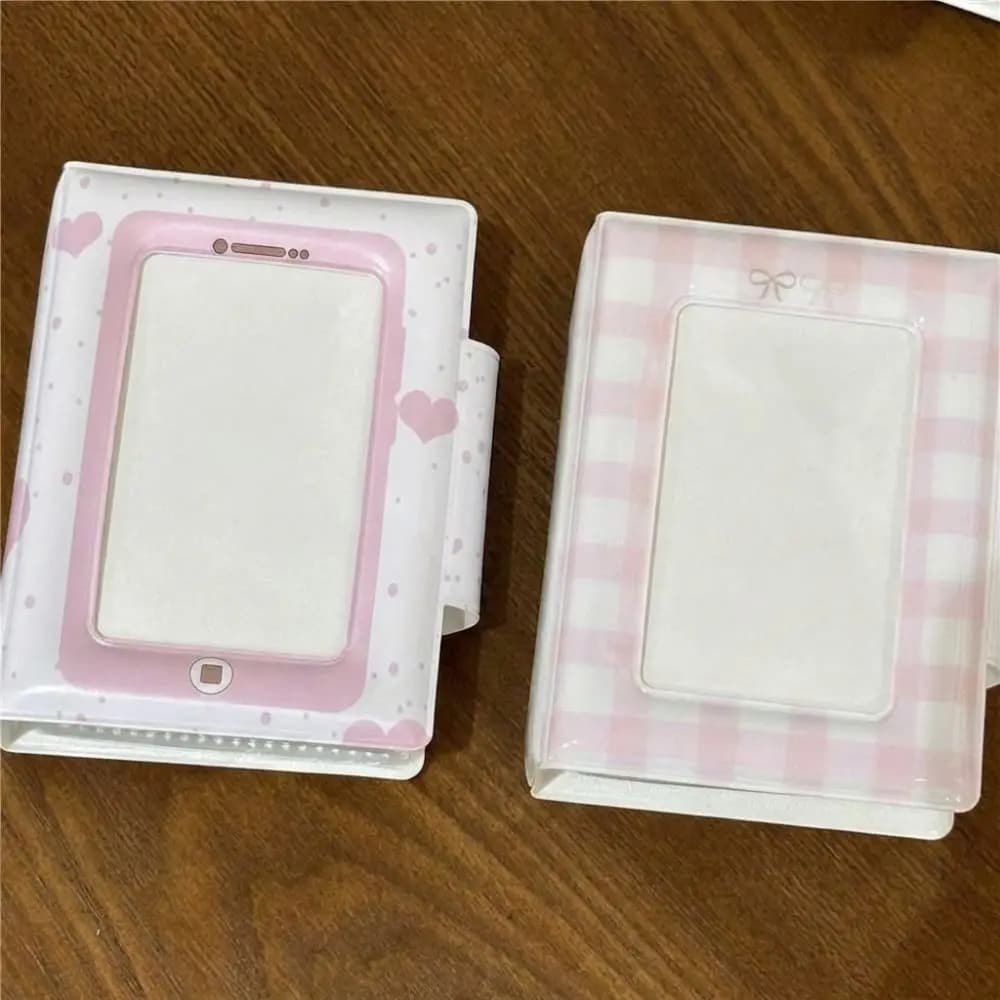 Portafoto creativo da 3 pollici per album Kpop, mini album con 32 tasche per foto di idol, idea regalo, porta photocard.