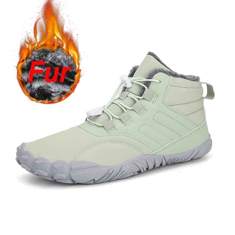 Nuovi stivali invernali per uomo donna neve a piedi nudi outdoor pelliccia antiscivolo sneakers casual stivaletti leggeri taglie forti scarpe da trekking