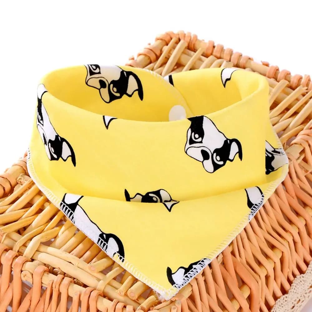 White Rabbit Bear Plaid Grooming Accessories Cat Kerchief Headband Dog Bandanas Pet Supplies Triangle Scarf Bow Tie