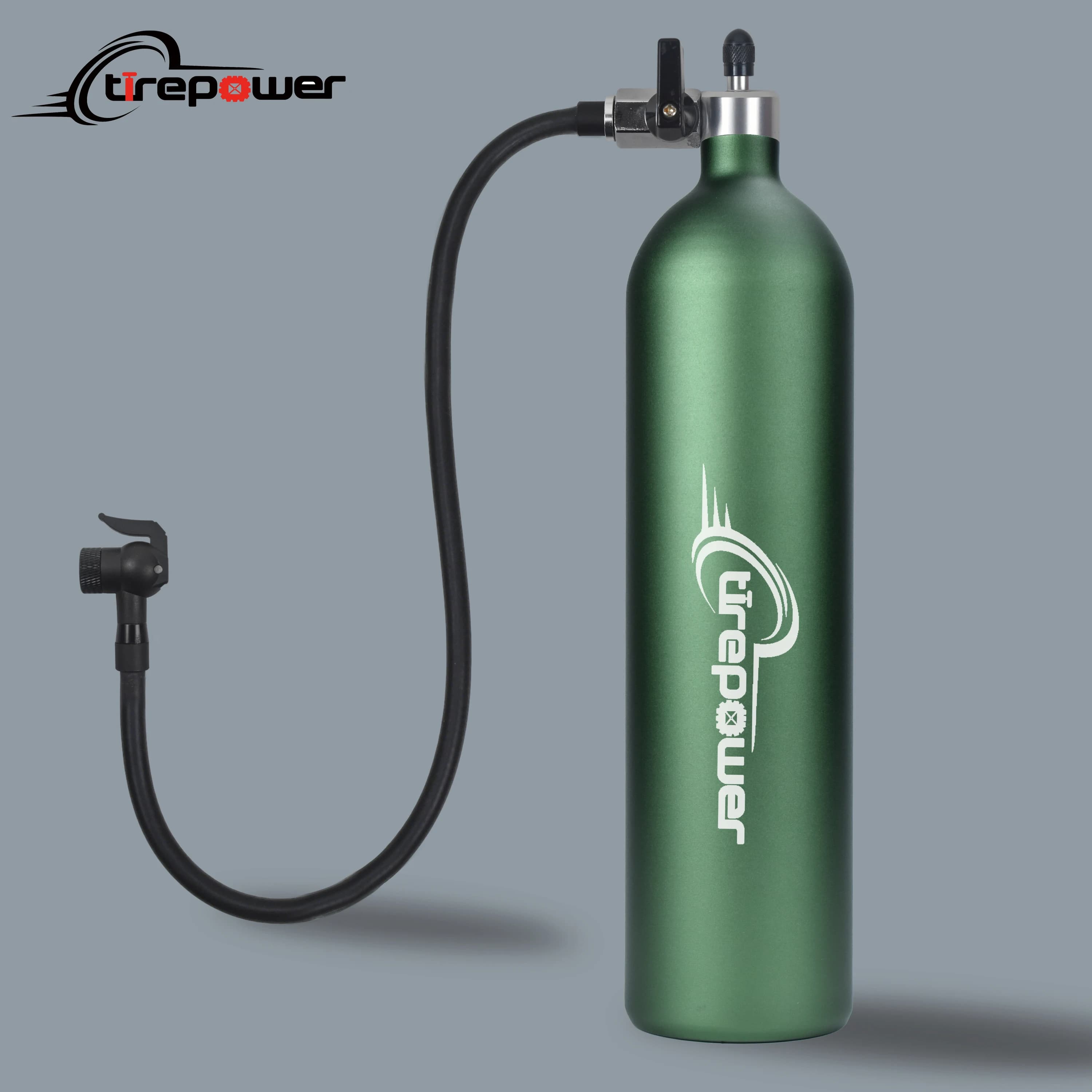 1.3L MTB Road Gonfiatore Pneumatico Bottiglia d'aria Pneumatico Booster Lega di alluminio 200PSI con valvola Bombola di gas per bici Vuoto Tubeless Pneumatico