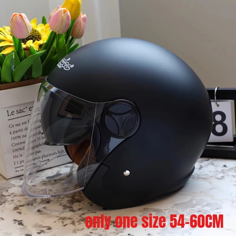 Casco da bici elettrico unisex Inverno Estate Protezione solare leggera Mezzo casco traspirante