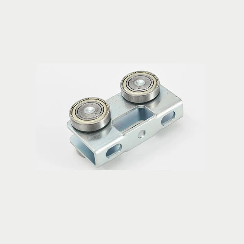 Sliding Door Sliding Wheel Track Curtain Assembly Aluminum Alloy Window Suspension Wheel Old-fashioned Sliding Door Pulley