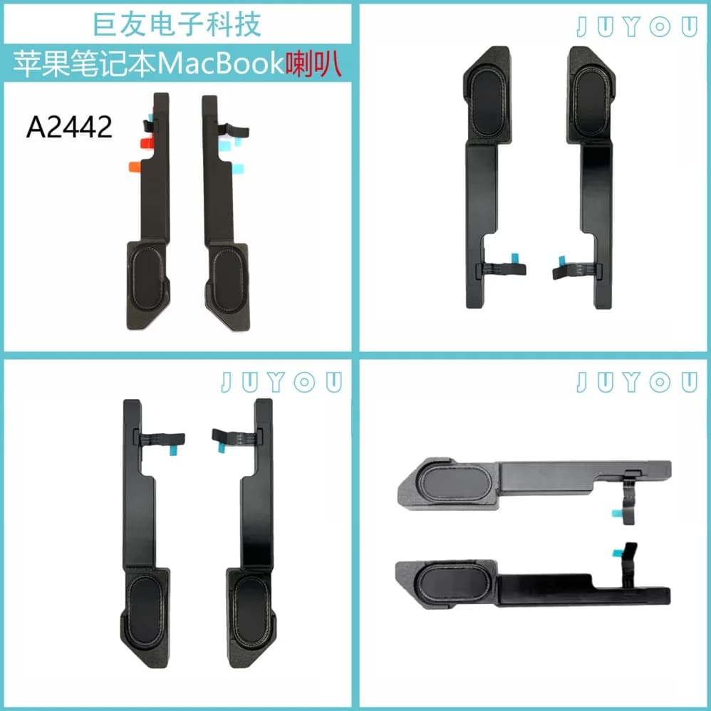 Altoparlante di Ricambio per MacBook Pro 14.2 pollici A2442 2021, Driver Audio Interno per MacBook Pro 14 A2442