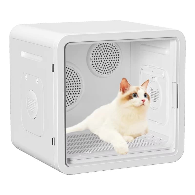 82L Dual Motor Pet Grooming air Dryer Blower Pet Dryer Box for cat Litter Dog