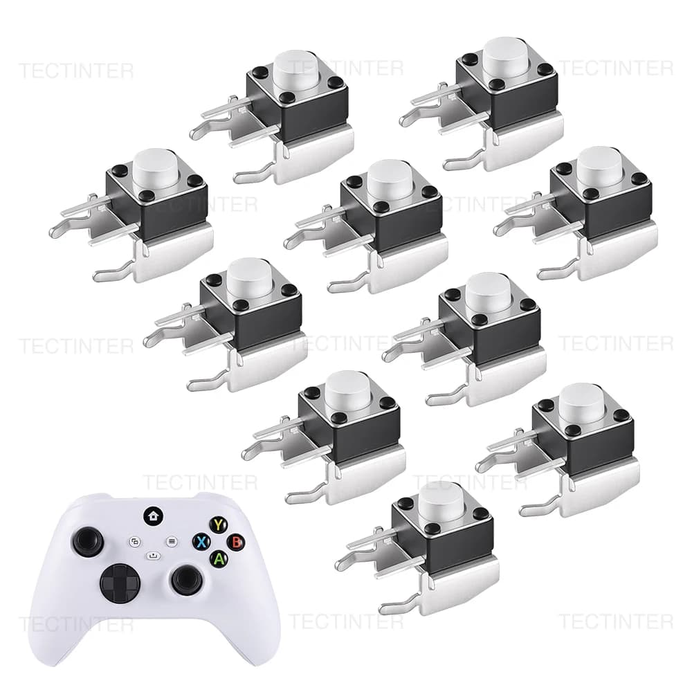 Parti di riparazione per Xbox Series X/S Xbox One S/X Elite Controller di ricambio RB LB Pulsante paraurti Interruttore tattile Accessori di gioco