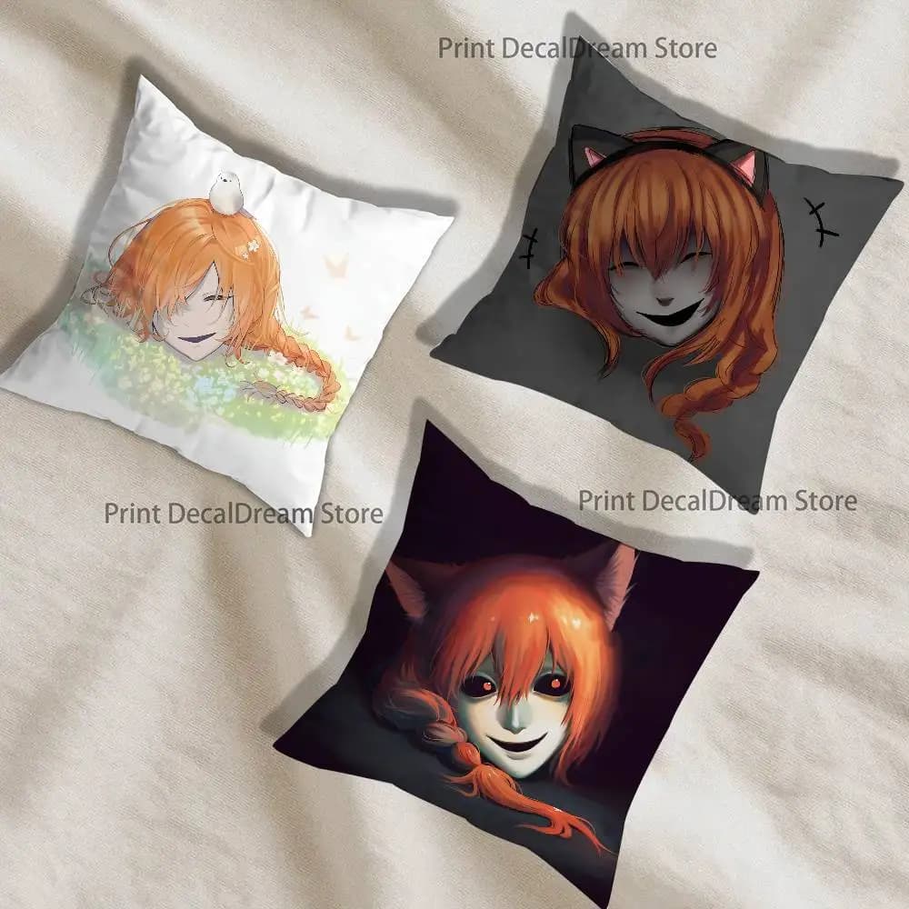 H-HomicipherS Mr Cushion per camera da letto, auto, caffetteria, soggiorno, divano, fodera decorativa per cuscino