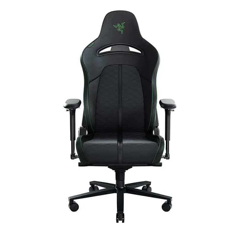 Sedia da gioco Razer Enki Sedia da gioco multistrato in pelle sintetica con supporto lombare integrato