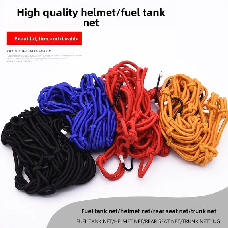 Heavy-Duty Luggage Net - Elastic & Tear-Resistant, Ideal for Securing Cargo in Car Trunks, Roof Racks, Travel Storage