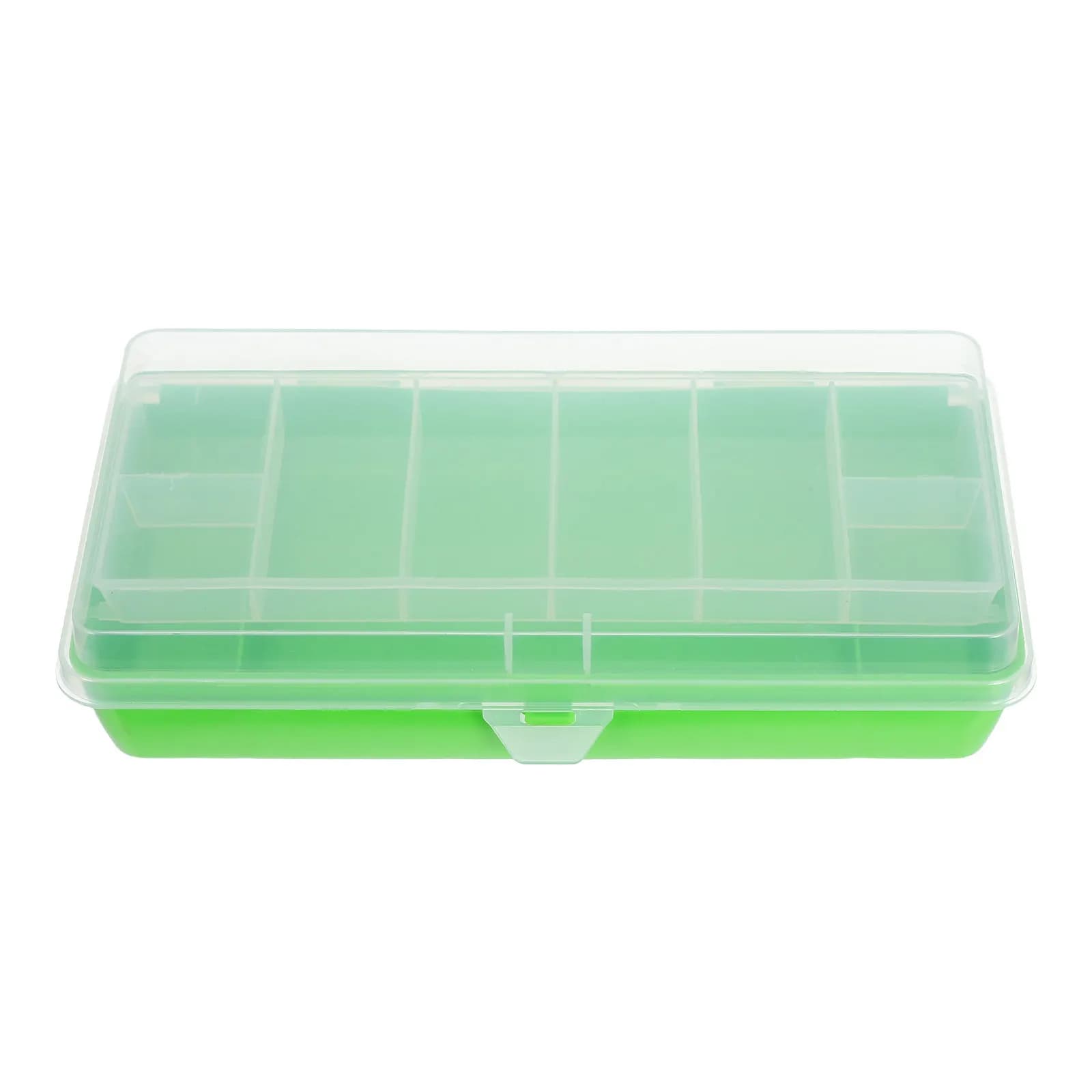 Scatola per Esche da Pesca a Doppio Strato, Impermeabile, in Plastica, Portatile, Organizzatore per Attrezzatura da Pesca in Mare