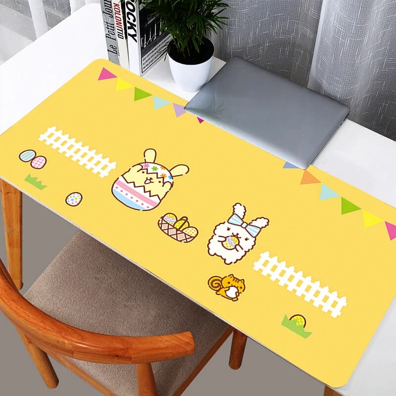 Tappetini per mouse Pompompurin, accessori da gaming per PC, tappetino per scrivania, nuovo tappetino per computer, tappetino per mouse e tastiera Varmilo per laptop