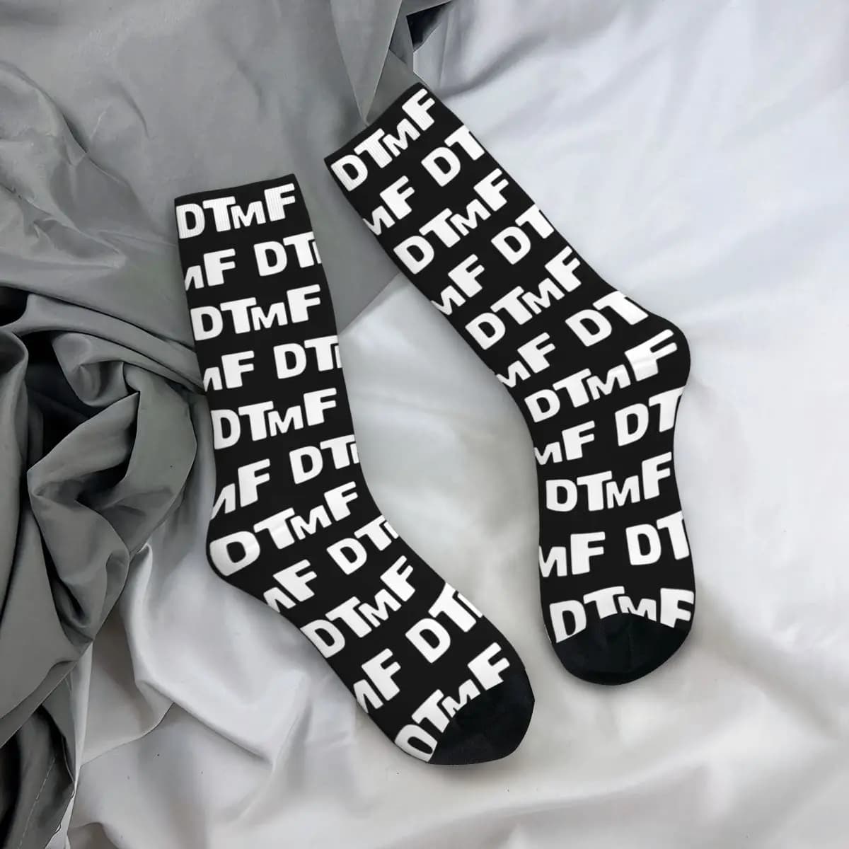 Bad Bunny DTMF Album 2025 Debi Tirar Mas Fotos Theme Crew Socks Merch for Women Flexible Sock