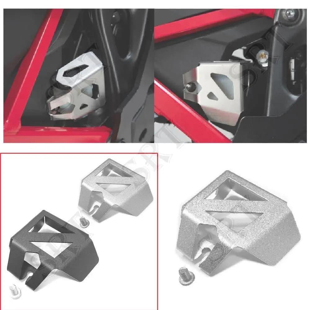 Misura Per Honda CRF1000L CRF1100L Africa Twin Adventure Sports 2018-2025 Moto Pompa Freno Posteriore Serbatoio Fluido Guard