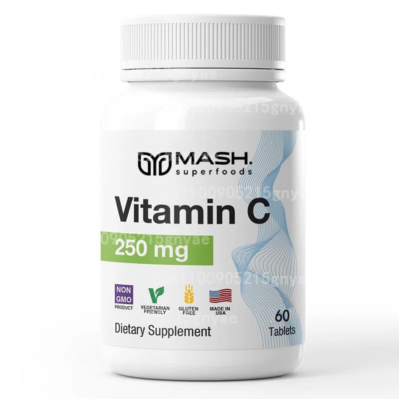 Vitamin C supplement High absorption Vitamin C 1000 mg Antioxidant, Promotes collagen production Supports Non-GMO immune system