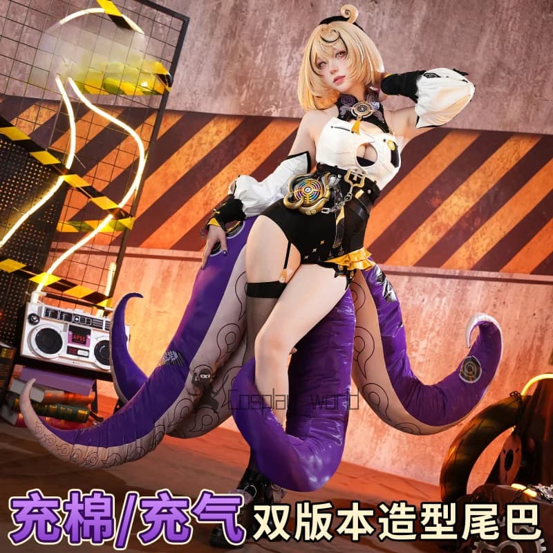 Gioco Zenless Zone Zero Costume Cosplay Yidhari Murphy Parrucca Tuta sexy coda uniforme Halloween Natale Gioco di ruolo Set da festa