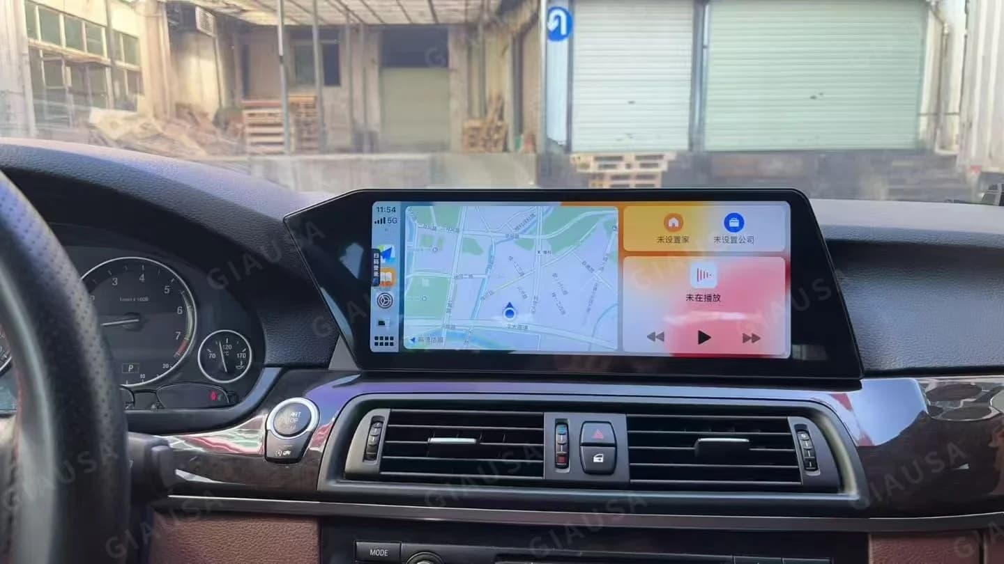 Autoradio Android con GPS, Navigatore, Carplay e Touch Screen per BMW Serie 5 GT F10 F11 2011-2012 CIC /F07 2013-2017 NBT Car Multimedia