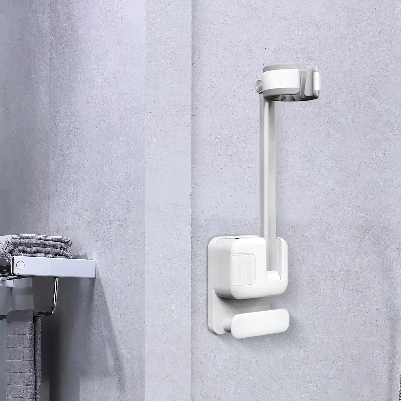 Parete, Adjustable, Robusto, No Drilling, Practical Swimming Pool Hair Dryer, Bedroom, Balcony, Hotel, Living Room