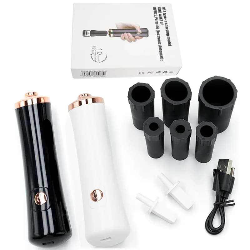 Eyelash Glue Shaker Electric Wake-Up Device Nail Polish Tattoo Ink Pigment Lash Glue Shaking Machine Makeup Tool