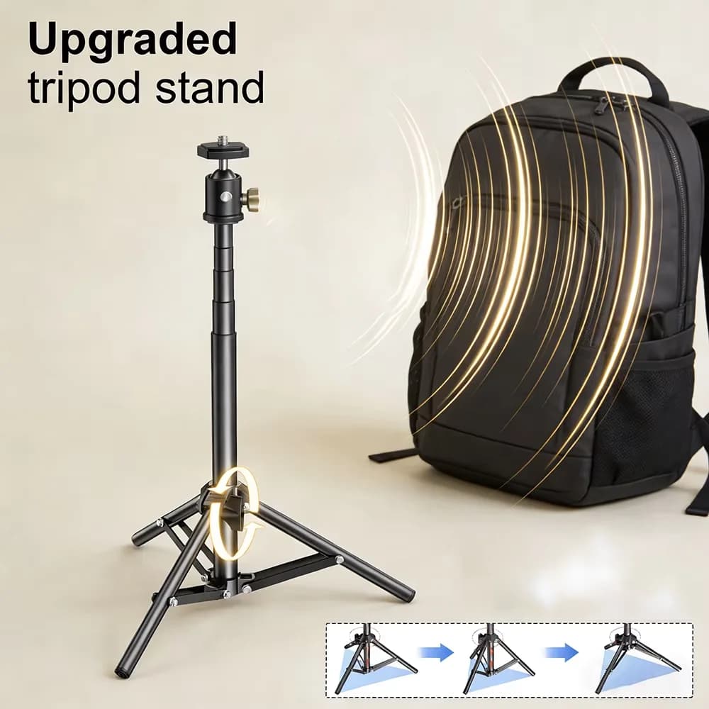 Starlink Mini (V4) Tripod Mount,Outdoor Portable Tripod Adapter,Adjustable Height&Tilt,Compact Tripod Suitable Camping&RV Travel