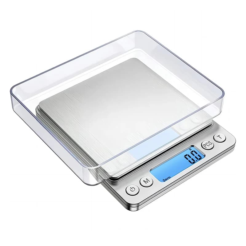 3Kg/500G 0.1g Digital Kitchen Scale Precision Balancing Jewelry for Food Diet Postal Balance Electronic LCD Measurement