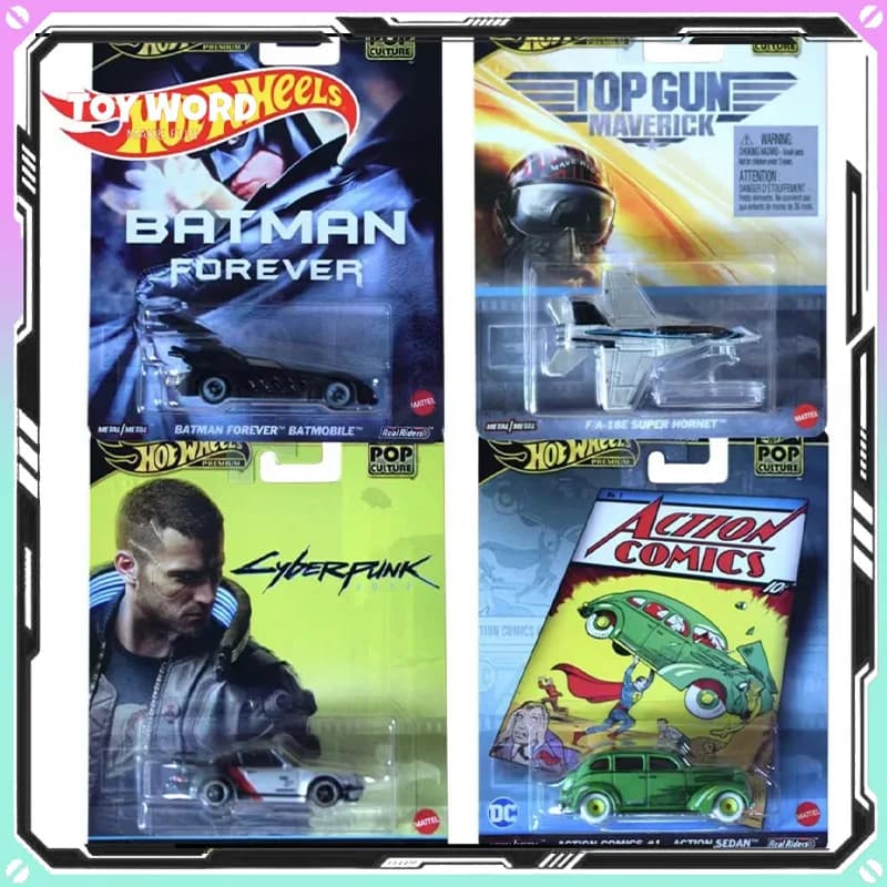 Hot Wheels Intrattenimento Cultura pop Culture Serie Superman Comics Batman Porsche 911 FFA modello di auto collezione personalizzata regalo