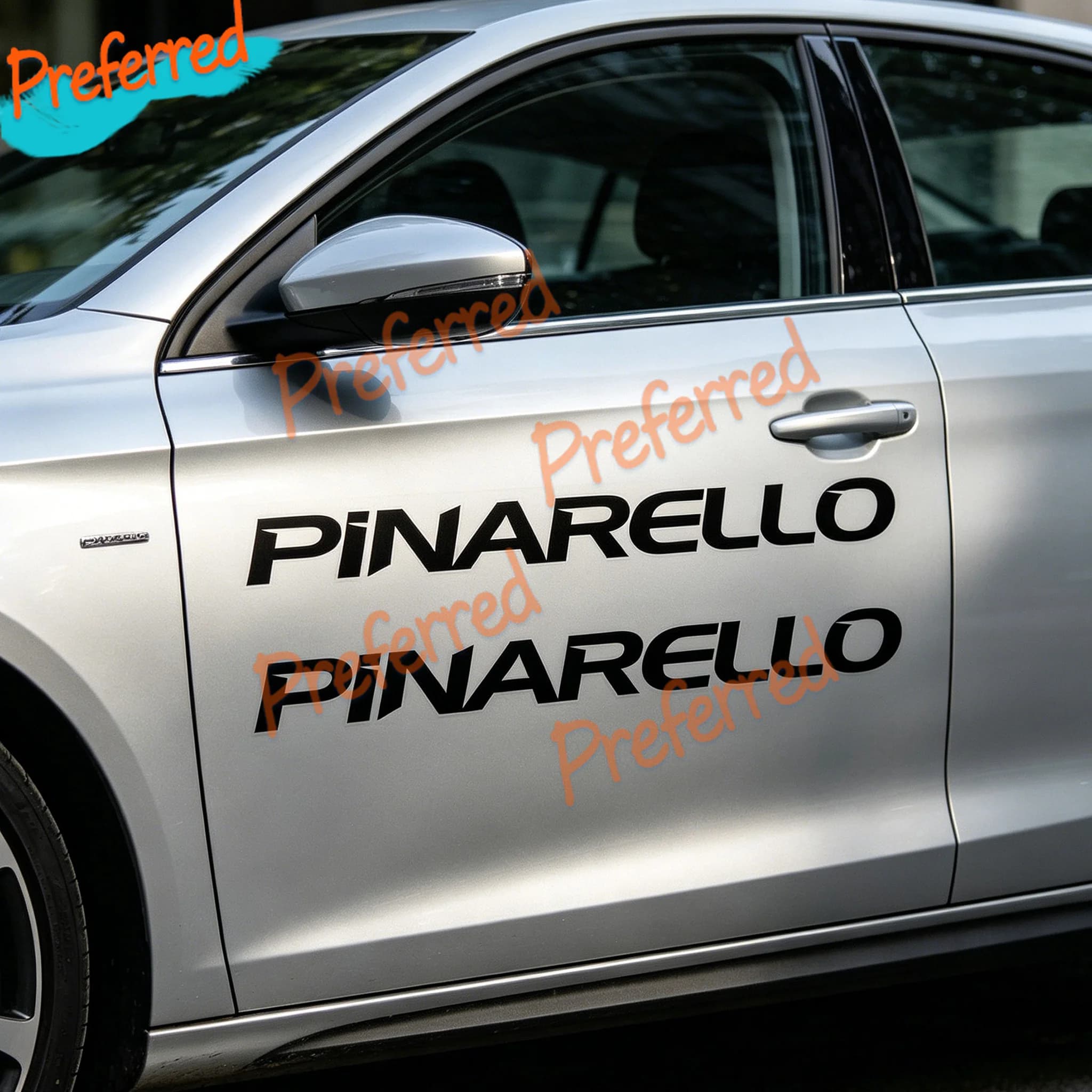 2x Pegatinas Vinilo JDM Pinarello New Design Bike Helmet Decal Die Cut Sticker Customizable in Any Sticker Size -No Background