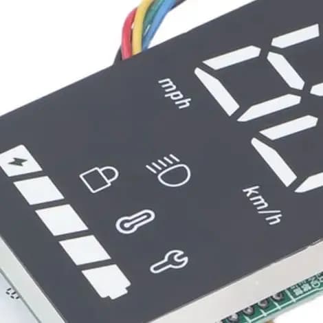 /Green /LCD /Display Instrument Panel For Xiaomi 4 Lite 2nd Generation Electric Scooter Control Dashboard Replacement Part With