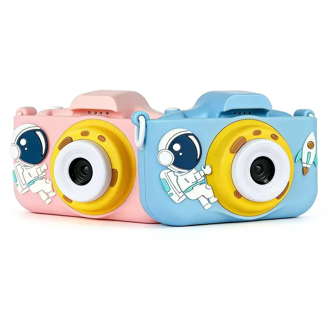 Fotocamera Digitale per Bambini dal Design Accattivante | Fotocamera Istantanea Portatile Mini HD a Doppia Lente da 9600W per Ragazzi e Ragazze, Regalo Perfetto per le Feste
