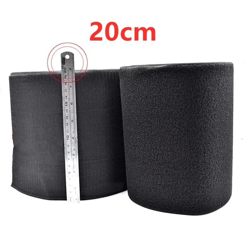20 cm di larghezza gancio ad anello cinturino per cucire adesivi nastro magico fai da te abbigliamento accessori per cucire fatti a mano