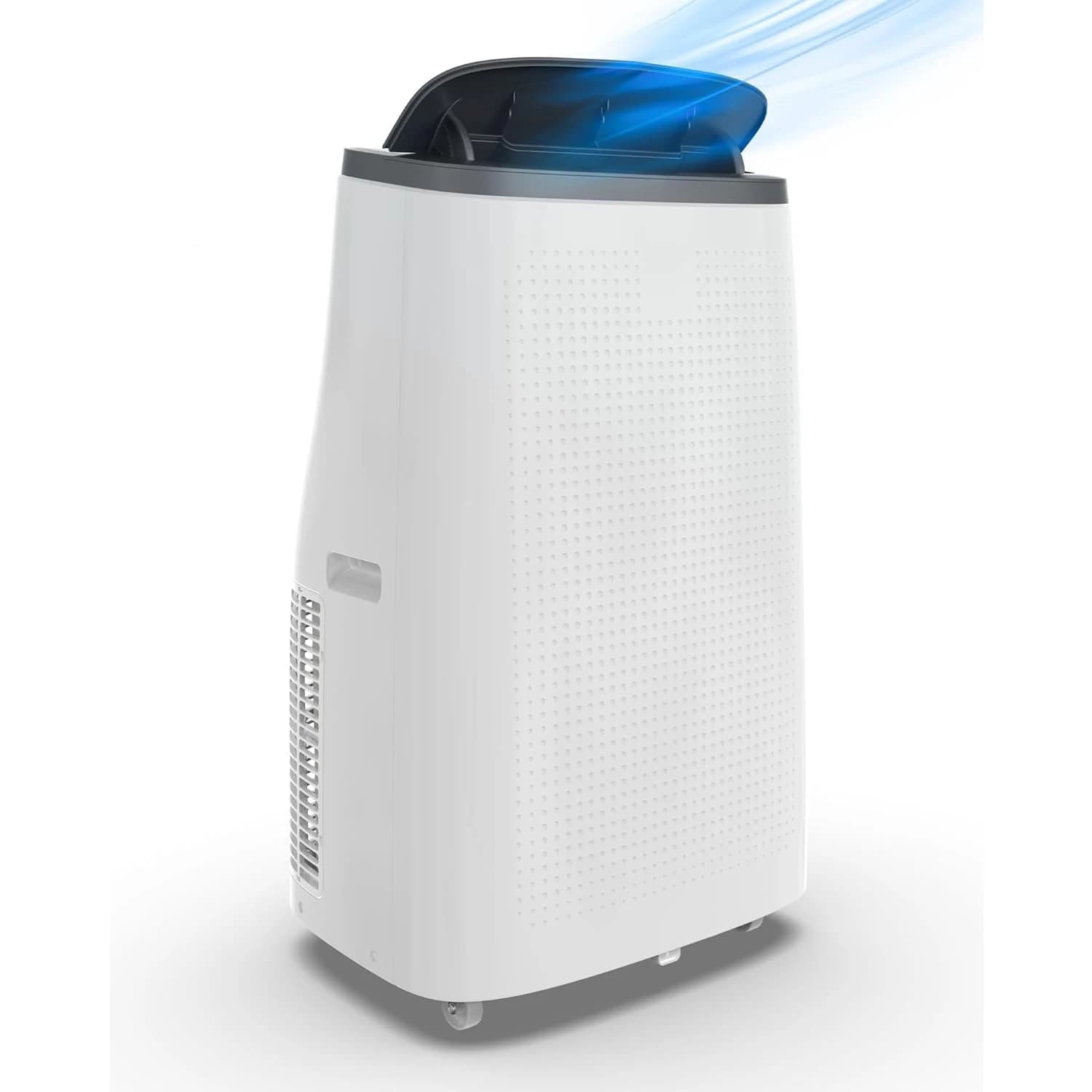 Condizionatore portatile da 14000 BTU con ventola deumidificatore e unità A/C portatile 3 in 1 remota per ambienti fino a 750 mq. Piede. Timer 24 ore