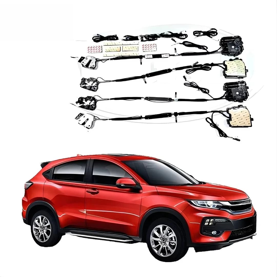 Sistema di Chiusura Automatica Elettrica Liush con Aspirazione a Vuoto, Kit di Retrofit per Porte Auto 2023 con Chiusura Morbida Magnetica