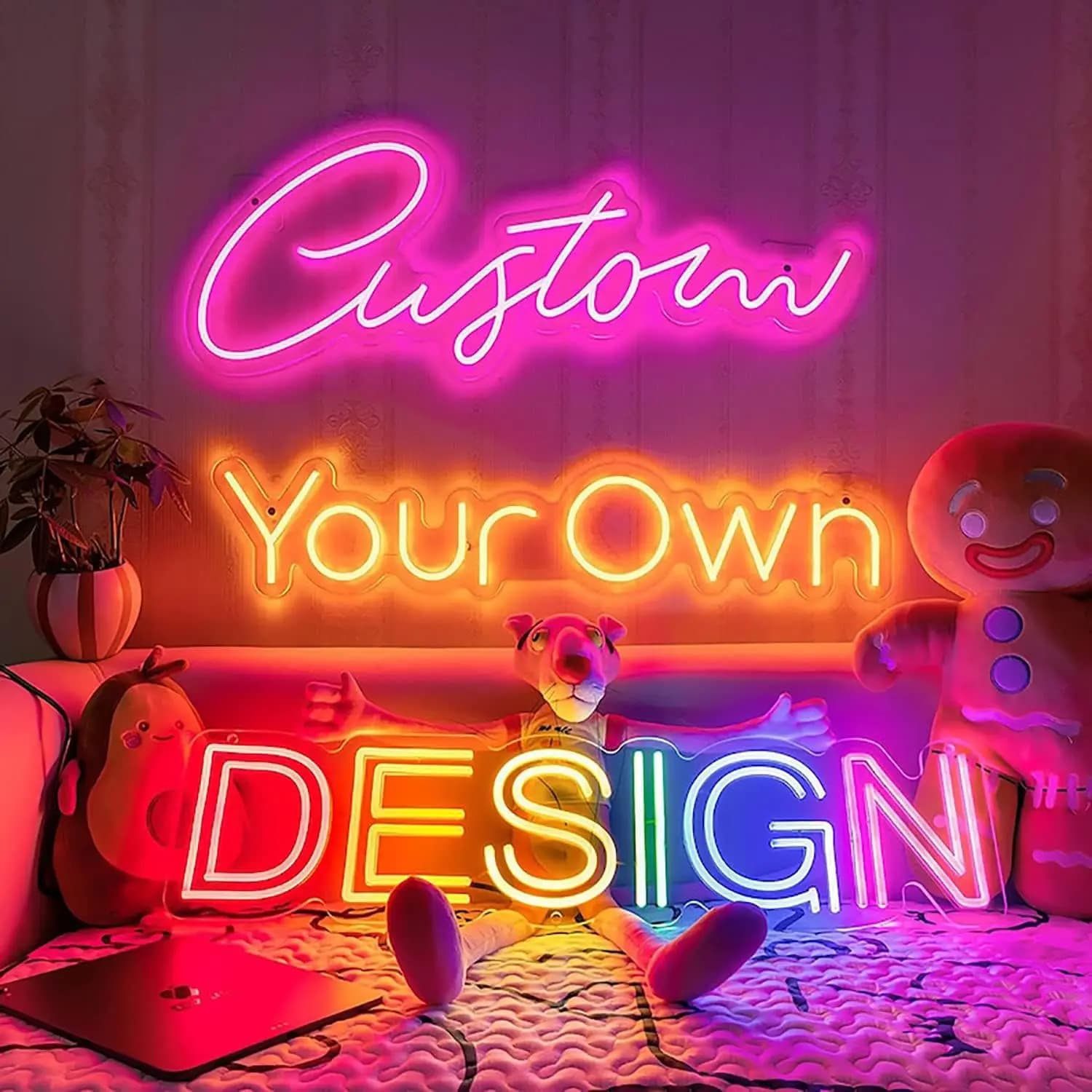 Insegna al neon personalizzata Nome Luce LED personalizzata Matrimonio Luci notturne al neon Regali di compleanno Ragazzo Ragazza Camera da letto Arredamento Appeso a parete