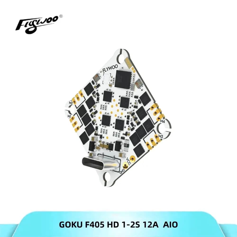 Flywoo GOKU F405 HD 1-2S 12A ELRS AIO V2 Plug&Play O4 / O4 PRO for Micro FPV drones