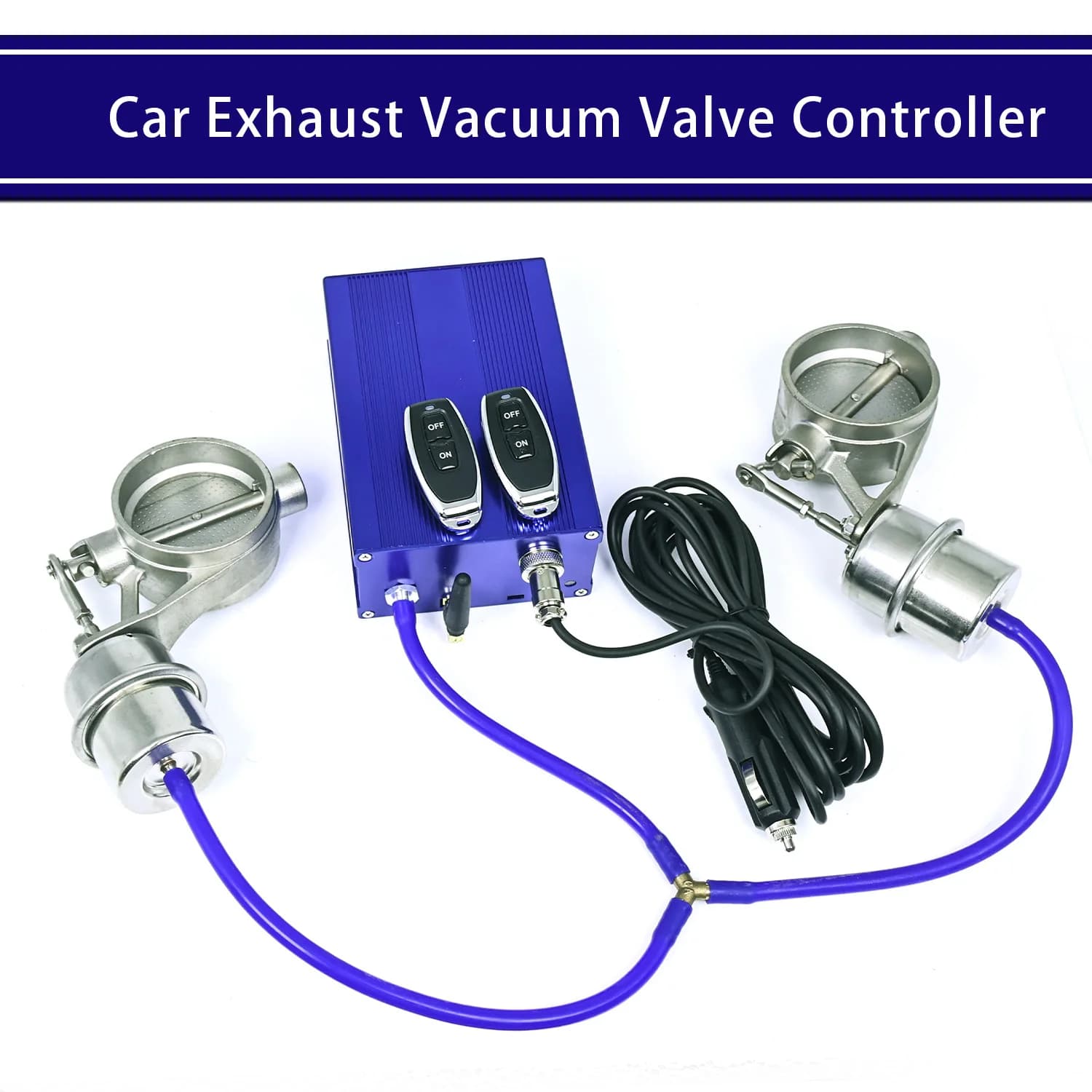 Controller universale per valvola di scarico auto 12V con telecomando e memoria per l'attuatore della valvola di scarico