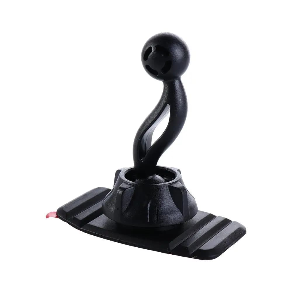 Telefono per auto in piedi Testa a sfera da 17 mm Supporto per testa a sfera da 17 mm ABS Nero Accessorio universale durevole per auto/auto