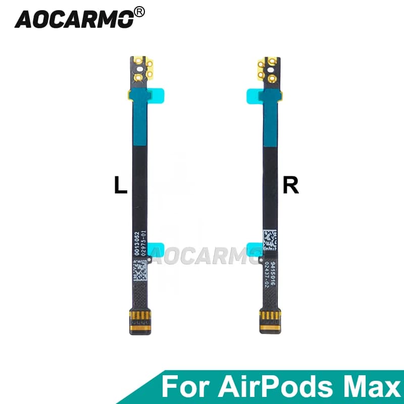 Aocarmo Per Apple AirPods Max 2020 A2096 Segnale Antenna WiFi Bluetooth Albero di Rotazione Cavo Della Flessione di Riparazione Parte di Ricambio