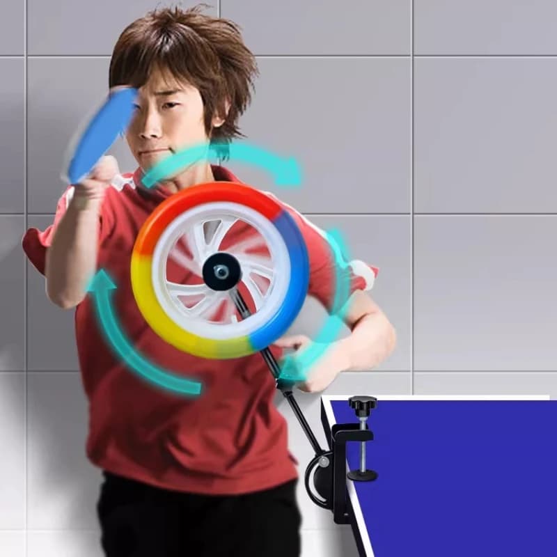 Regolazione dell'allenatore per palline da ping pong Pratica singola Allenatore da ping pong Dispositivo per l'allenamento delle palline stabili Attrezzatura sportiva portatile