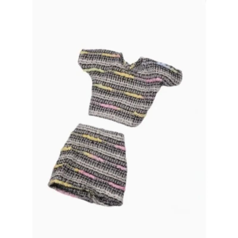 BBIKG726 Nuovi vestiti alla moda per bambole, abiti, gonne, top, pantaloni per le tue bambole BB fr xinyi 1:6