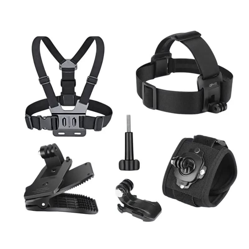 B48A Cinghia di Fissaggio per Fotocamera Sportiva GoPro Hero 12/11/10/9/8, Accessorio per Montaggio a Petto per Action Cam