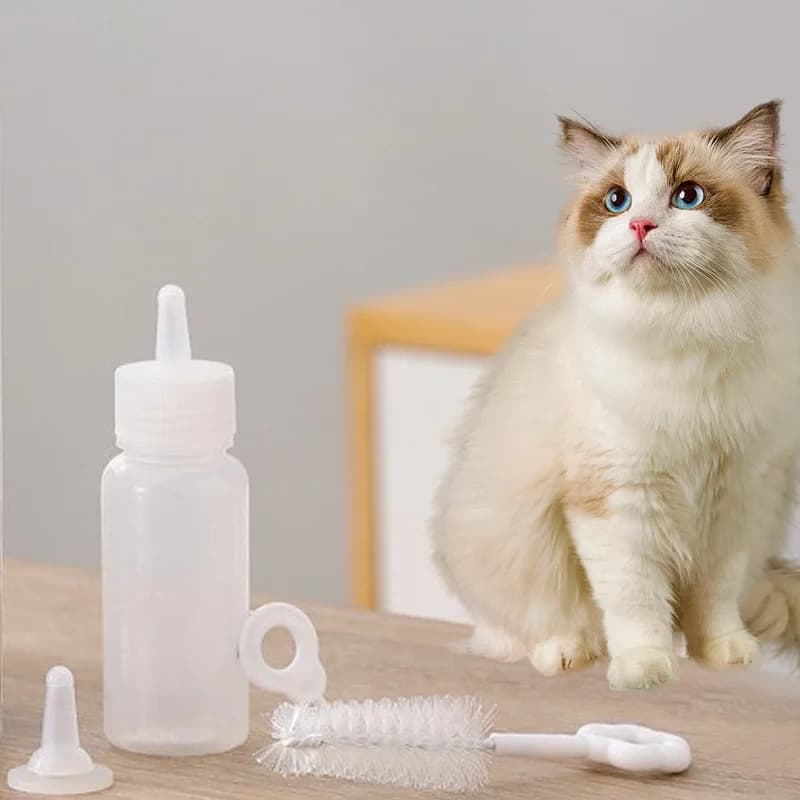 Pet Feeding Bottle for Kittens And Puppies Cat Nursing Water Dispenser Milk Bottle Replacement Rabbit Feeder Pet Supplies