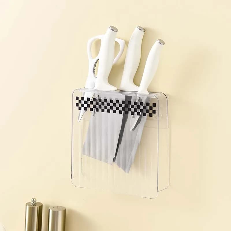 Multifunctional Kitchen Knives with Drainage, Cooking Tool Organizer